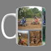 Pictures of Haspin Acres on Mug with gray dividers
